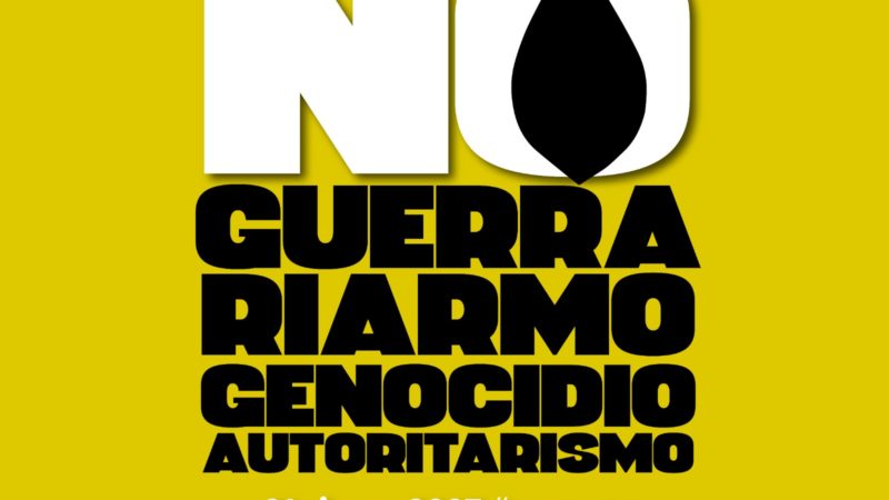 Stop Rearm Europe // Manifestazione Nazionale