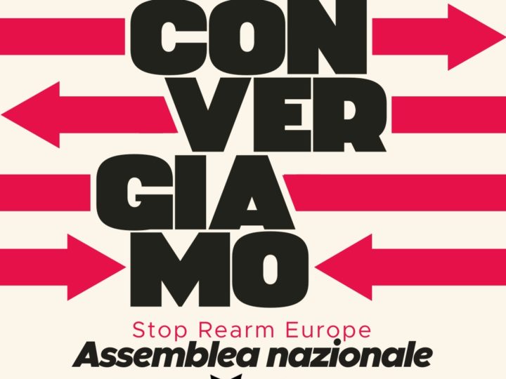 Stop Rearm Europe: assemblea nazionale